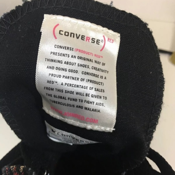 Converse All-stars Chuck Taylor Join Red Aids High - Picture 10 of 10